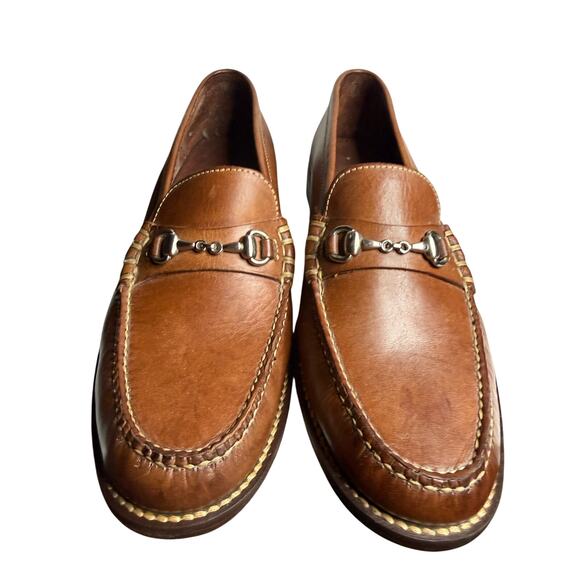 Men’s Cole Haan Brown Loafer with Distinctive Horsebit